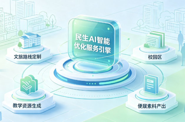 金家庄区AI普惠赋能民生服务 智能优化技术升级大众生活服务体验